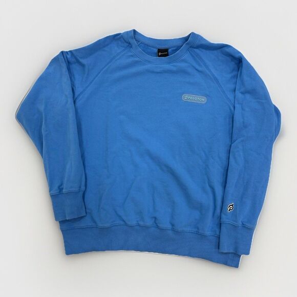 peleton Sweaters - Peleton Sweater Womens Size Large Blue Crewneck Long Sleeve Casual Workout